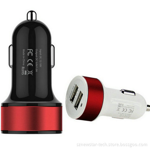 The Newest 5V, 2.1A Dual USB Car Charger (NSDCC003)